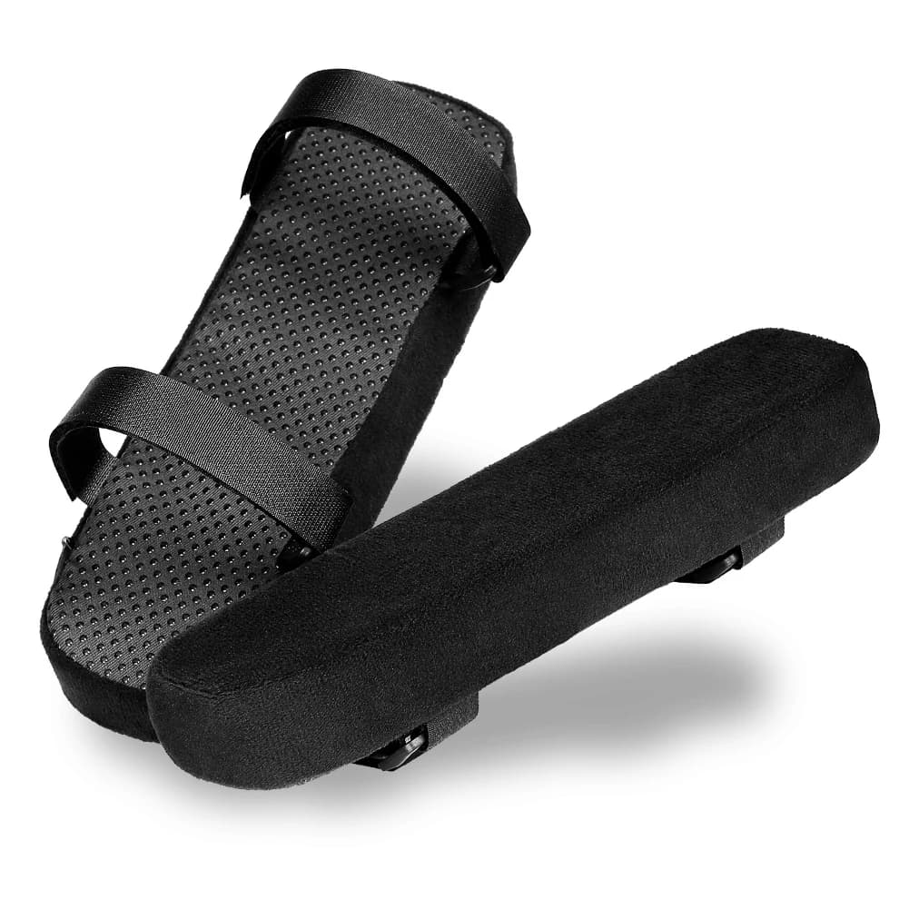 1 paio di cuscini per braccioli morbidi in memory foam, comodi cuscini per braccioli per seggiolino auto, supporto per gomito, cuscino ergonomico in schiuma