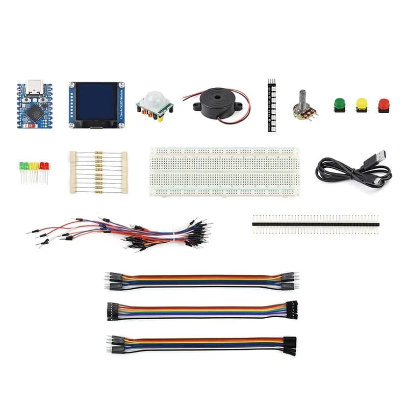 ESP32-S3 Zero Mini Development Card Kit for Arduino, Wi-Fi 2.4Ghz, Bluetooth 5, RISC-V, Programmable with ESP-IDF