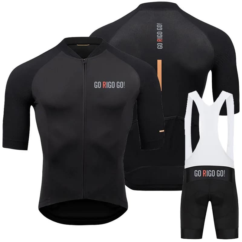 Go Rigo Go Team Cycling Jersey Sets MTB Bicycle Bike Breathable Shorts Clothing Cycling Suit 19D GEL Mountain Bike All Terrain
