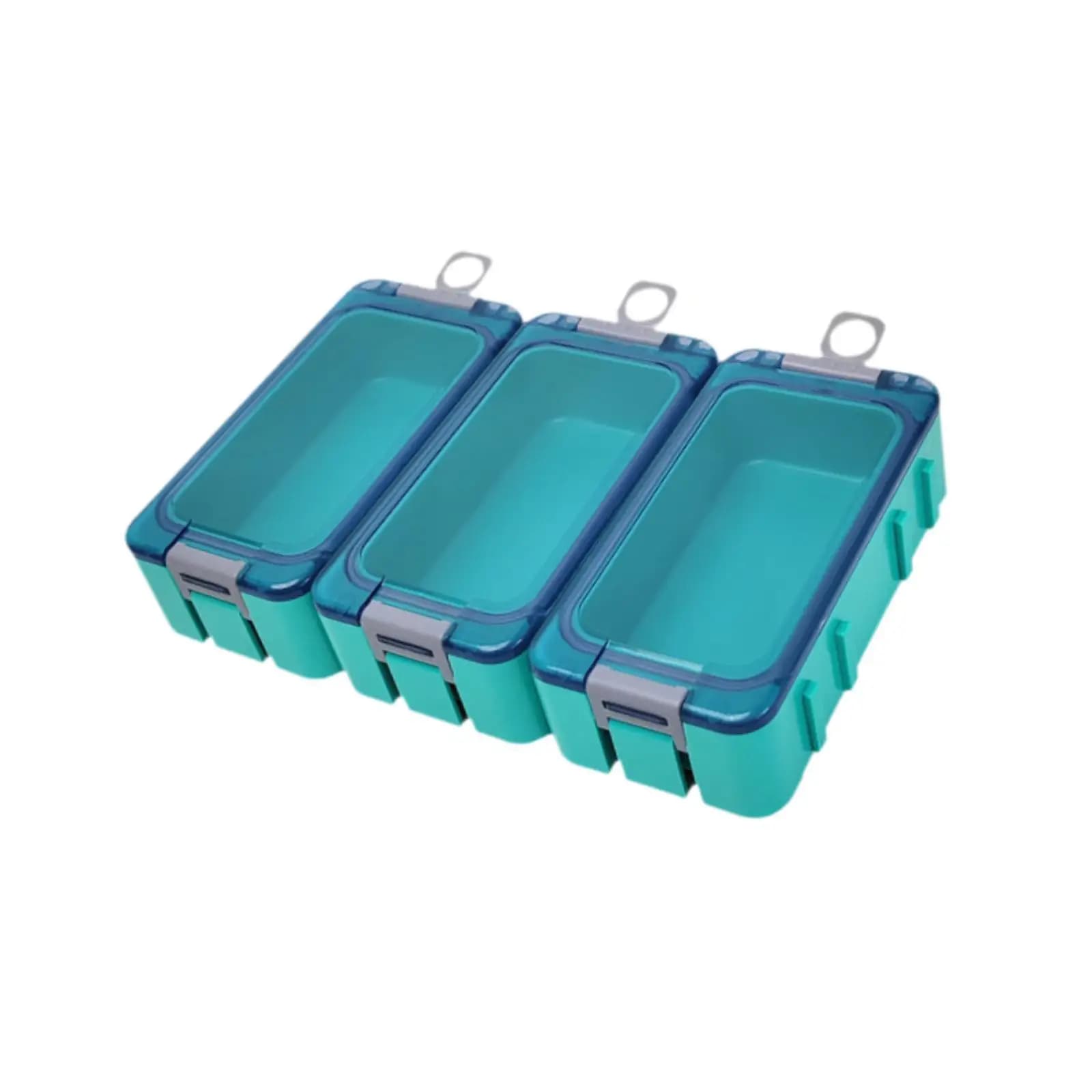 Fly Fishing Equipment Light Box, Multi-Disappeared, Silicone Container to Organize Artificial baits