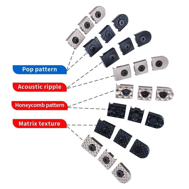 Wadsn Tattico M-LOK Keymod 20mm Picatinny Rail Copertura Filo di Gestione dei cavi per PEQ DBAL-A2 Torcia da caccia Protezione per le mani