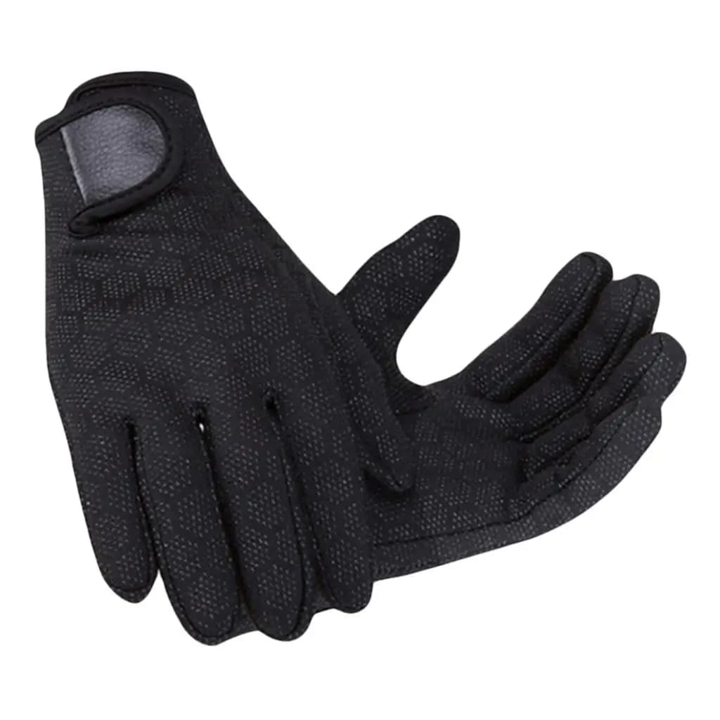 1.5mm Neoprene Wetsuit Gloves Thermal Long Wrist Adjustable Anti Slip for Snorkeling Scuba and Water Sports