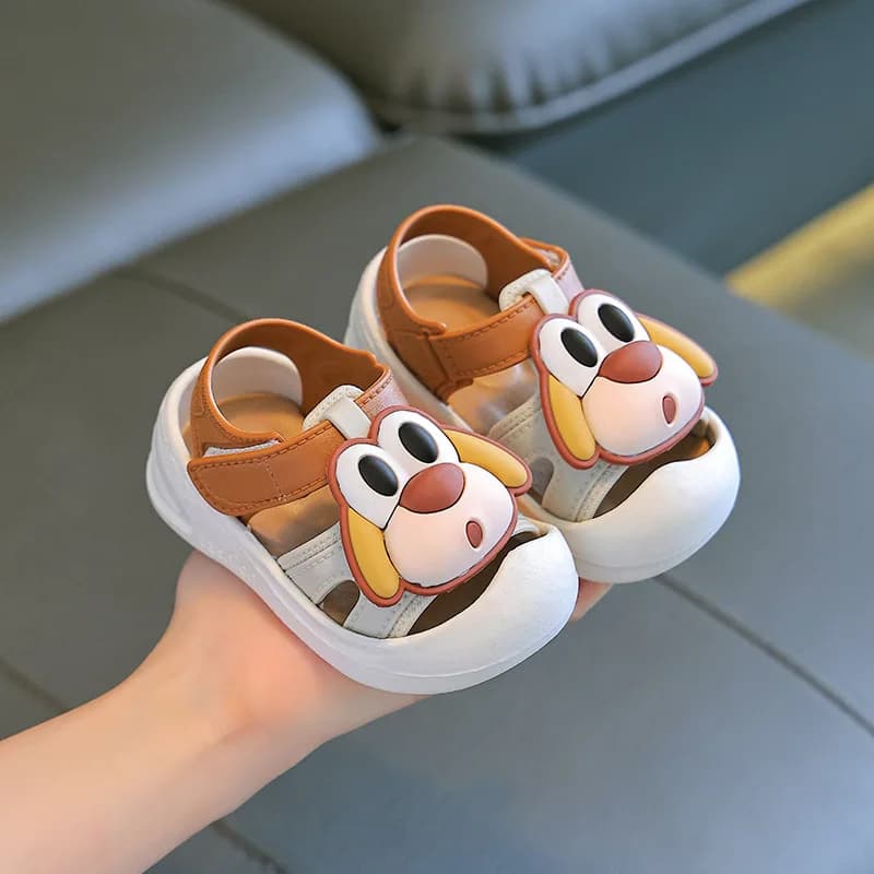 Sandali per Bambina, Scarpe da Giardino, Nuove Scarpe Estive da Spiaggia per Bambino con Cartoni Animati, Scarpe da Passeggio per Bambina con Suola Morbida, Scarpe per Neonato