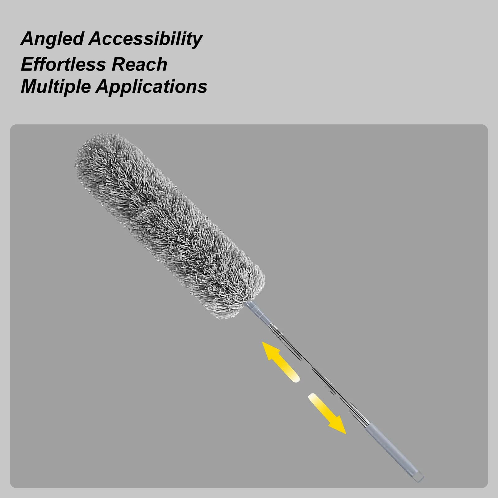 Spolverino retrattile in microfibra Mop staccabile in microfibra Collettore di polveri domestico per la cucina del dormitorio dell'appartamento commerciale domestico