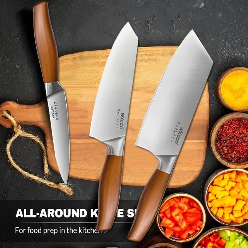 Professional chef knife Japanese mannaia knife for salmon sushi Multipurpose knife for sliced fruit for home Kitchen accessories