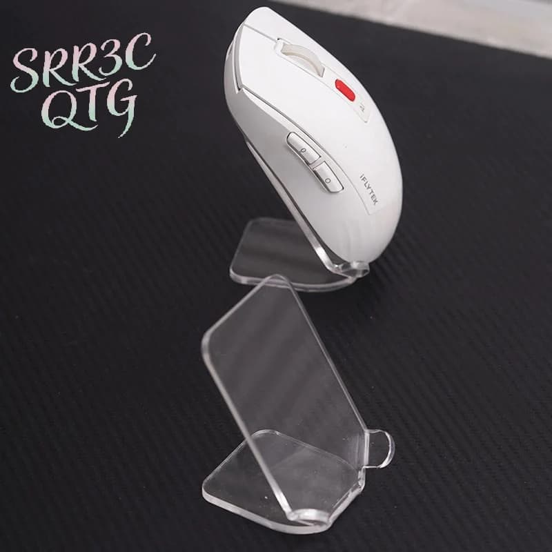 Hot Sale 1Pcs Acrylic Mouse Storage Stand Mouse Holder Display Stand Mice Bracket Non-Slip E-sport Gaming And Office Accessory