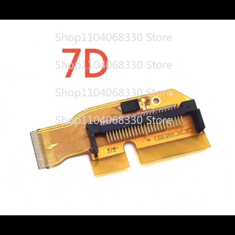 CCC Repair Parts For Canon EOS 7D CF Memory Mount Slot Card Reader Board for FPC Pin Assy CG2-2544-000