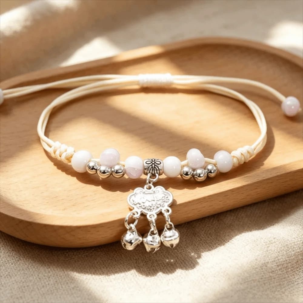 Art String Hand Rope Tassel Bracelet Male and Female New Safe Lock Bracelet Hand String Bracelet Girls