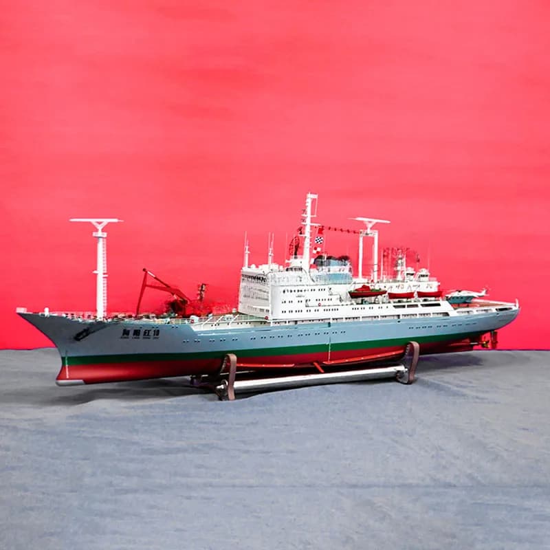 1/200 RC Xiangyanghong No. 10 Ocean Research Ship Model Kit fai da te modello di nave assemblato a mano giocattolo regalo telecomando nave da crociera
