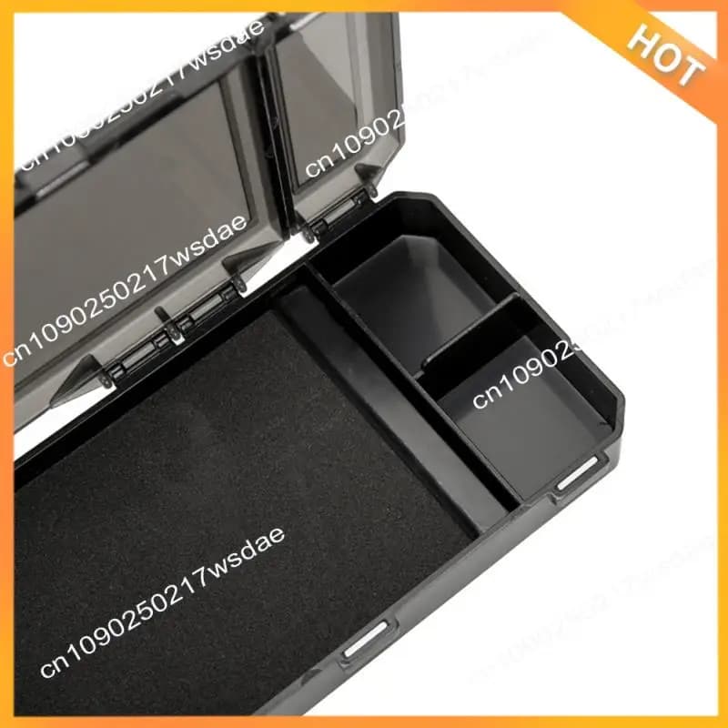 X08A Carp Fishing Equipment Tool Box Waterproof Equipment Housing for Drilling Plants Detachable Equipment Housing