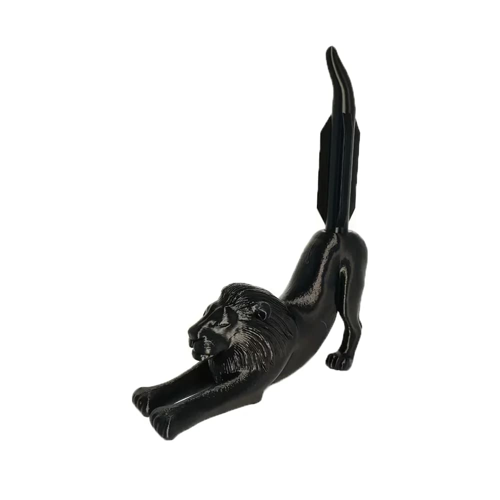 Portarotolo per Carta Igienica a Forma di Leone, Gatto o Cane, Creativo e Divertente, Ornamento Stampato in 3D, Porta Fazzoletti per Cucina