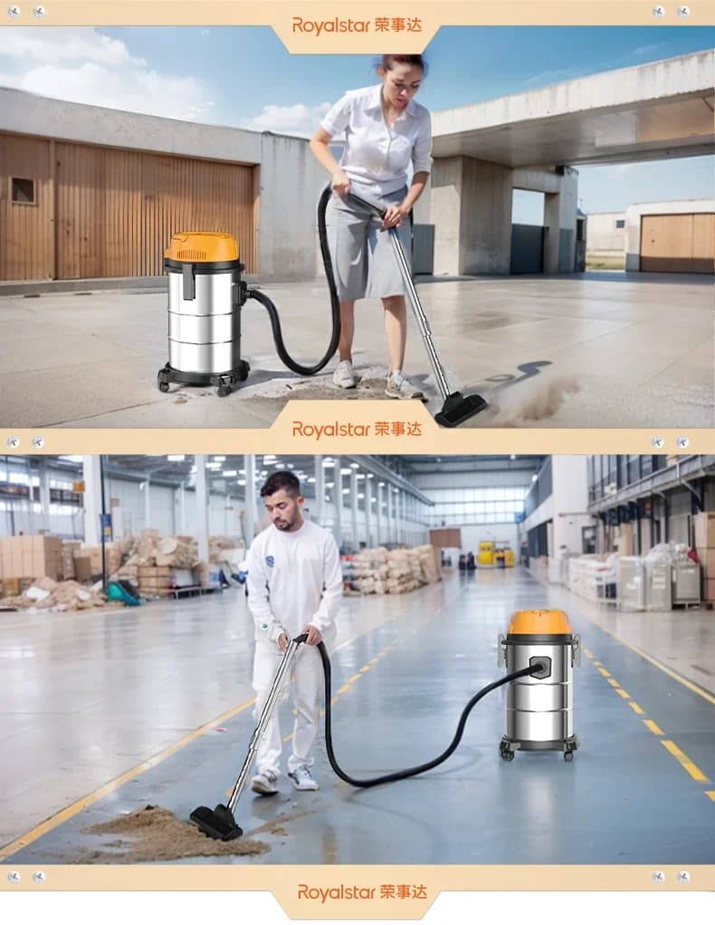 Aspirapolvere Royalstar 220V ad alta potenza con forte aspirazione per uso industriale in auto domestiche AJ