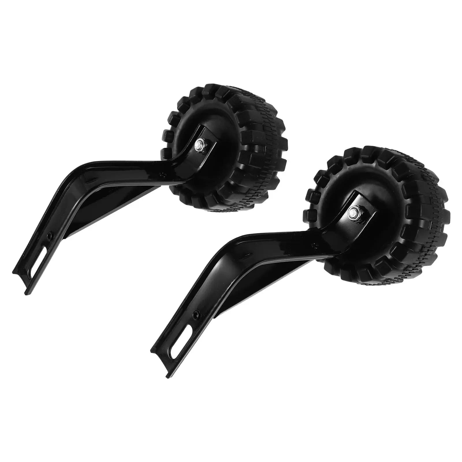 1 Paio di Ruote da Allenamento da 16 Pollici Universali per Bicicletta, Stabilizzatori per Supporto Equilibrio Bici, Ruote Portatili ed Eleganti