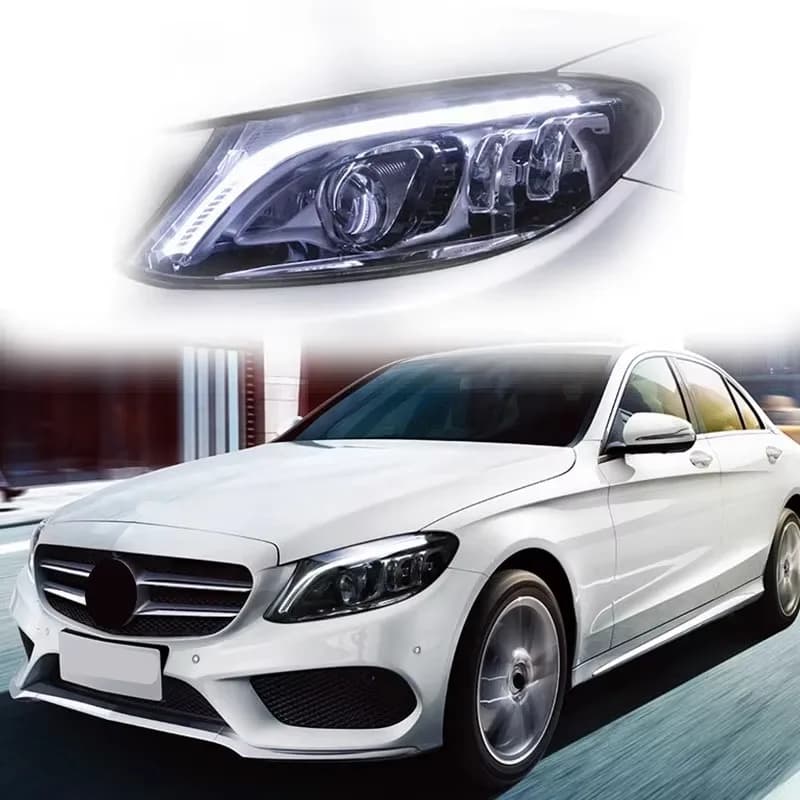 New style European Version Automatic Full LED Headlights for Benz for C Class W205 High Quality Daytime Running Turn Signal