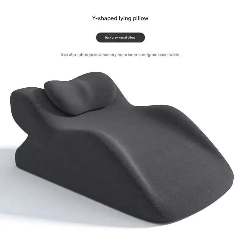 Cuscino per gambe in spugna multifunzionale, mezzo cuscino, cuscino di supporto per la vita e la schiena, cuscino ausiliario per sdraiarsi sul letto