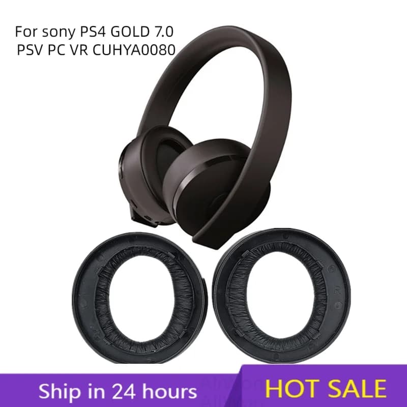 CUHYA-0080 Bearings for Sony PlayStation Gold Wireless Gamer 2018 Headphone PS4 Replacement Earpad Ear Pad Bearing Cups