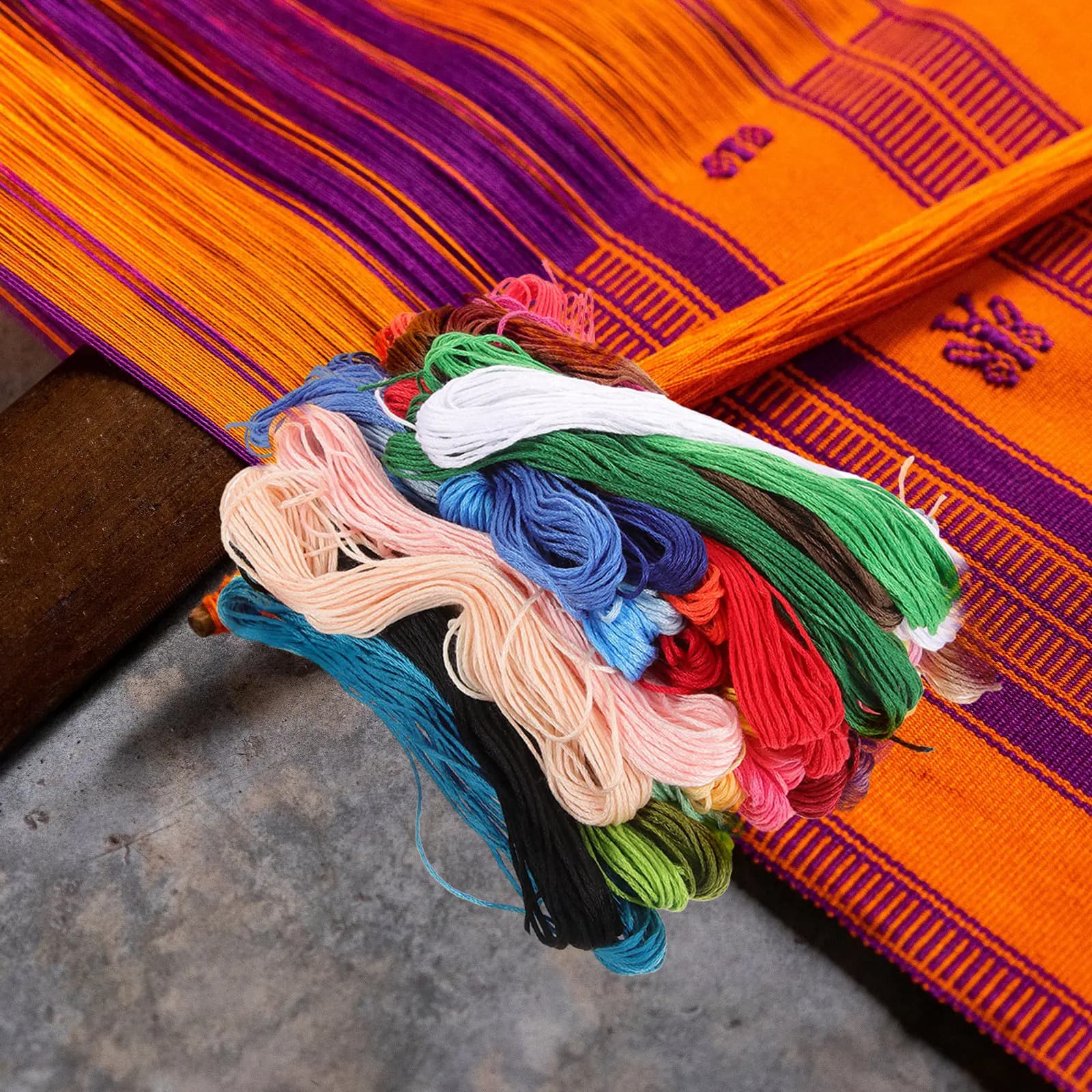 Set Fai-da-te 1 Kit di Fili da Ricamo in Cotone Morbido e Sicuro per Artigianato, Punto Croce, Decorazione, Forniture per Macchine da Cucire e Punch Needle