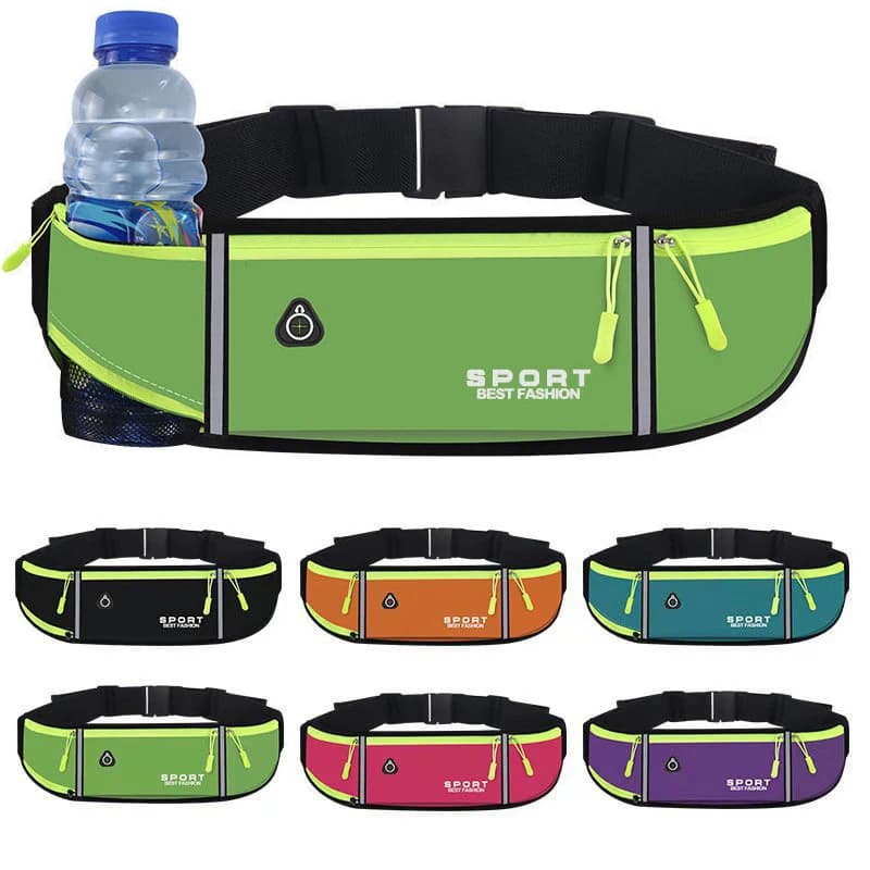 Marsupio Sportivo Unisex per Corsa e Ciclismo, Porta Cellulare da Palestra e Jogging