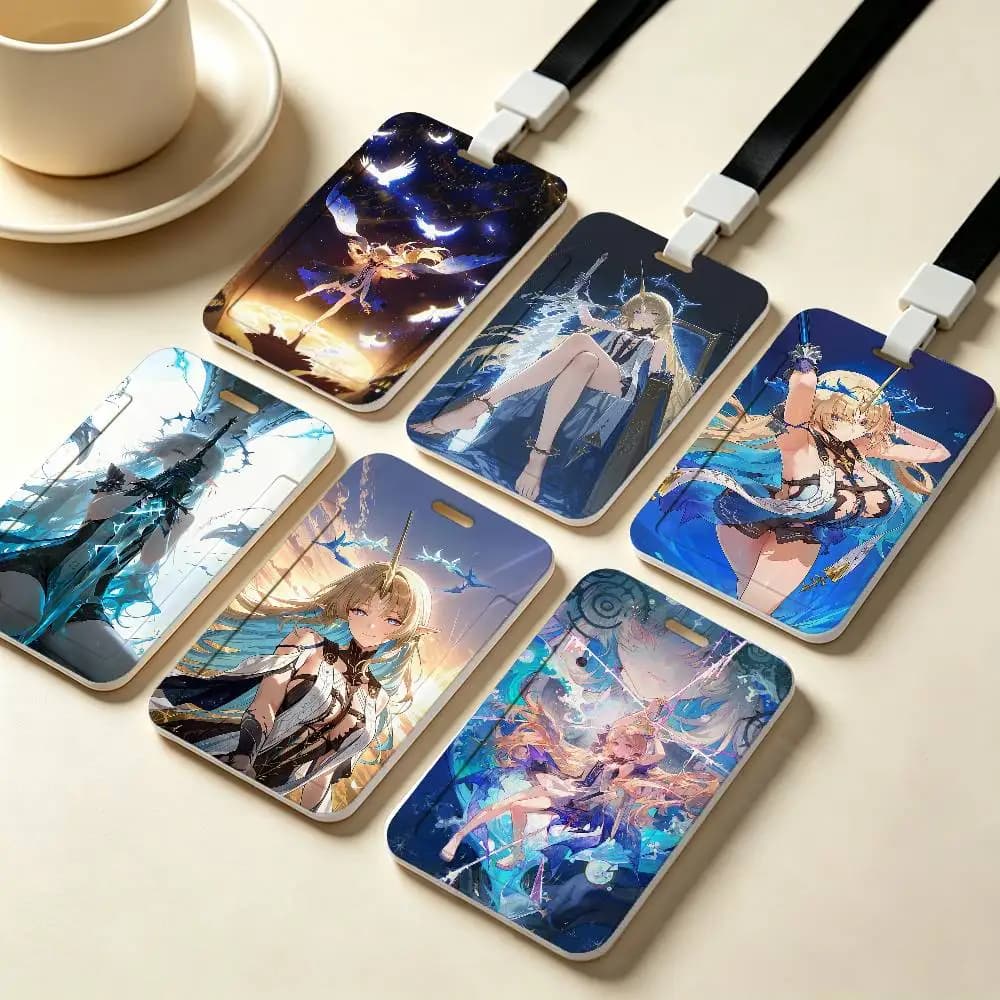Katyusha NFC Contactless Sliding Card Sleeve For Student Cards, Bus Cards, ID Cards, And Work Permits