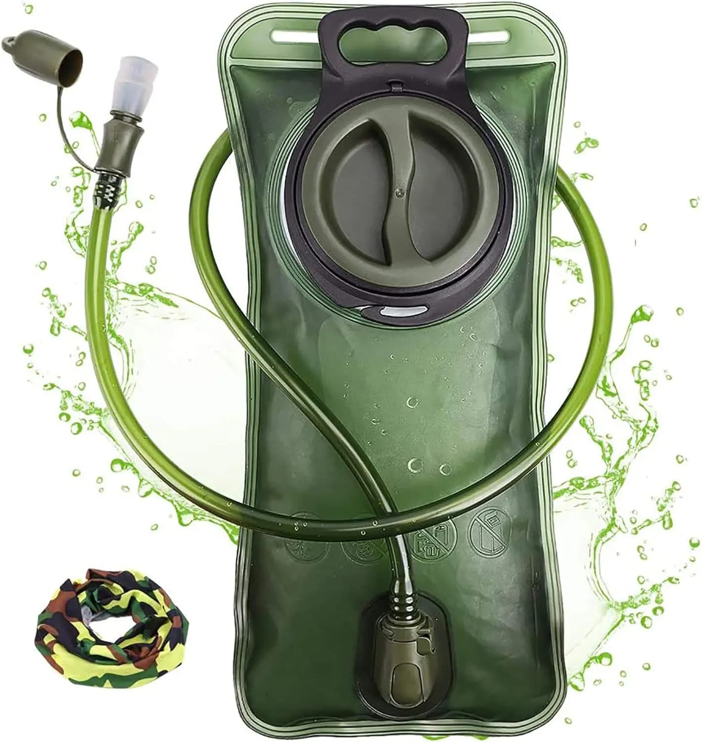 Drying bag for Hiking backpack, Without BPA, Anti-loss, Water tank, Storage bag, Hydrating bag