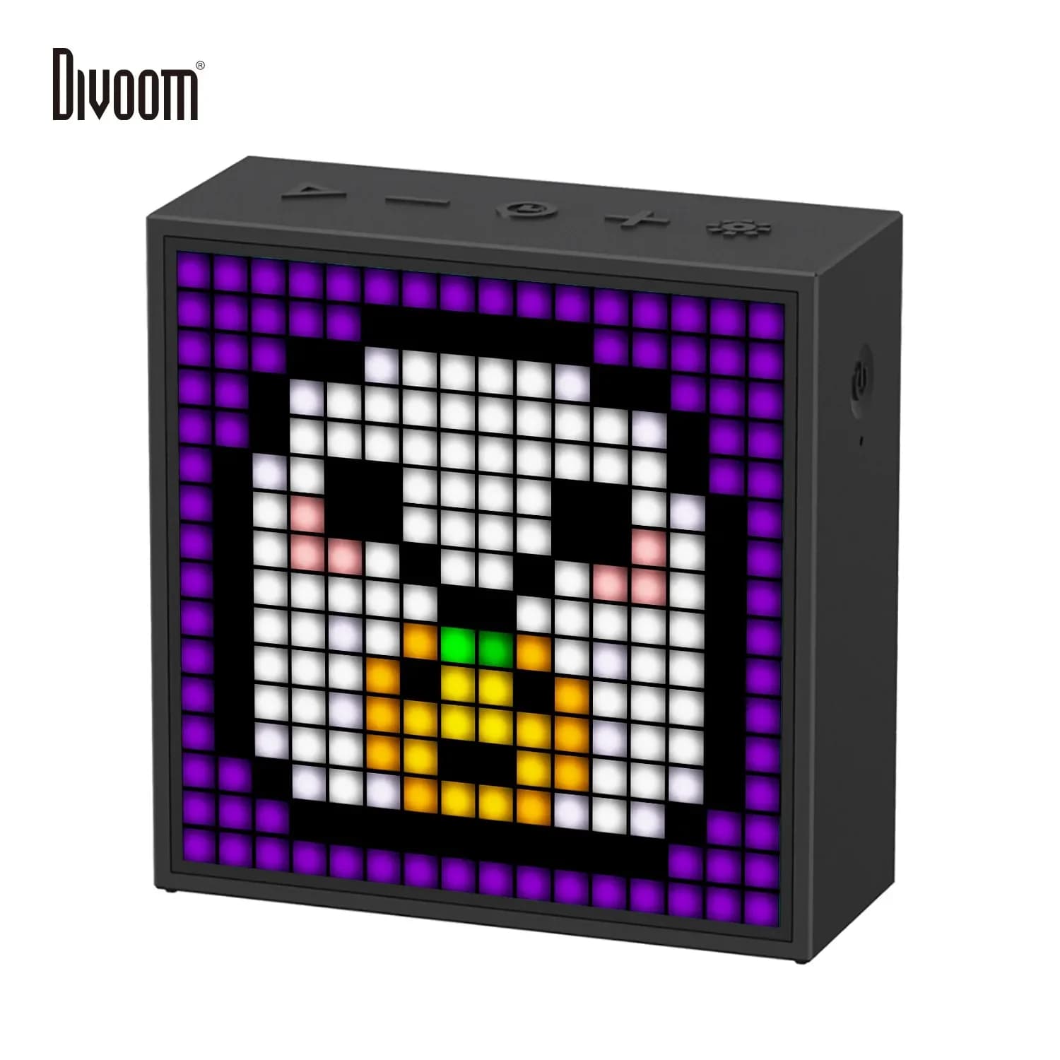 New Divoom Timebox Evo speakers bluetooth wireless with Clock Alarm Programmable LED Display for Pixel Art Creation Unique Gift