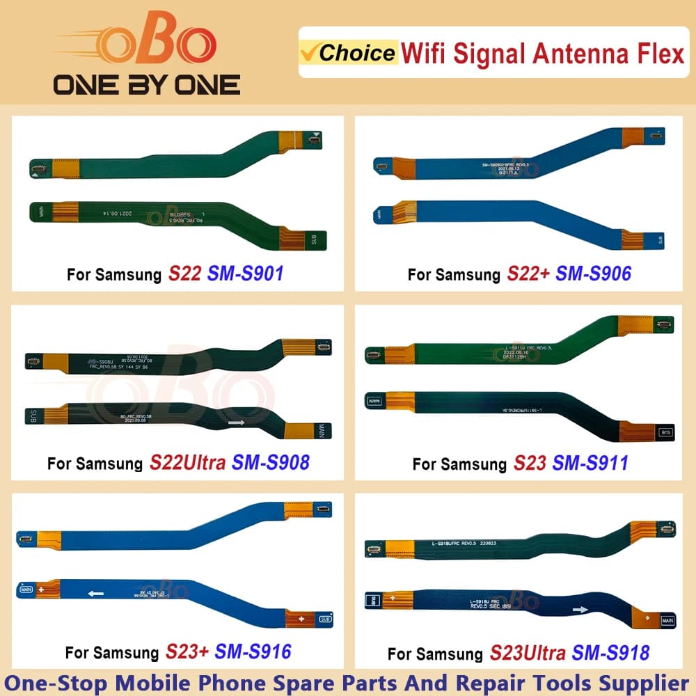 Scheda principale dell'antenna di segnale WIFI Collegare Flex per Samsung Galaxy S22 S23 Plus Ultra FE S908 S918 Connettore Wi-Fi Flex a nastro (1 PC)
