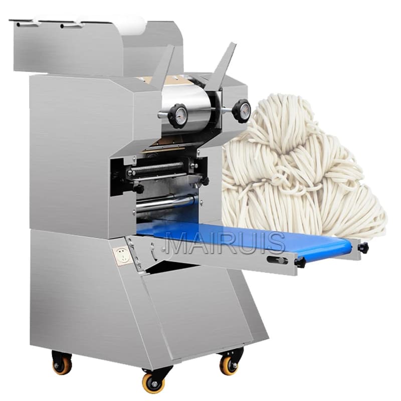 Electric Automatic Pasta Pancake Making Machine Noodle Maker Dough Sheeter