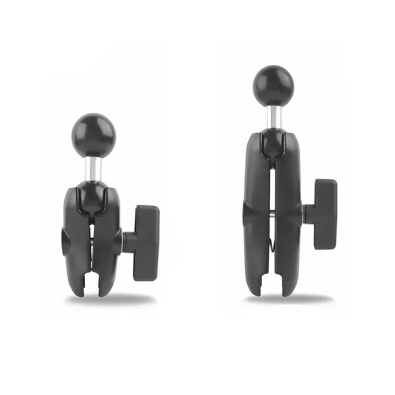 Adattatore per montaggio a doppia sfera con sfera di estensione da 1.5 pollici a 38.1mm con braccio a doppia presa per supporti RAM di dimensioni C