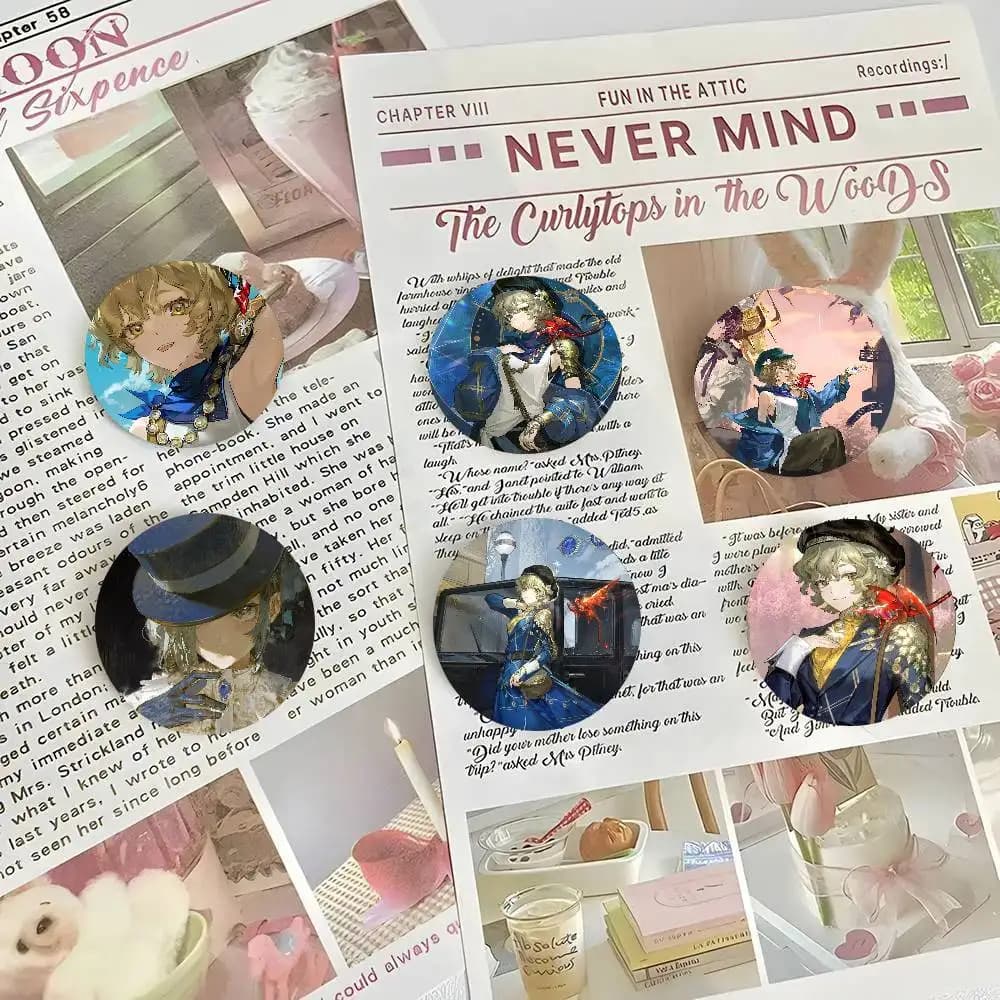 Brume Anime Reverse 1999 Pins Brooch Cartoon Badge For Friend Backpack Clothes Collect Accessories Jewelry Gift