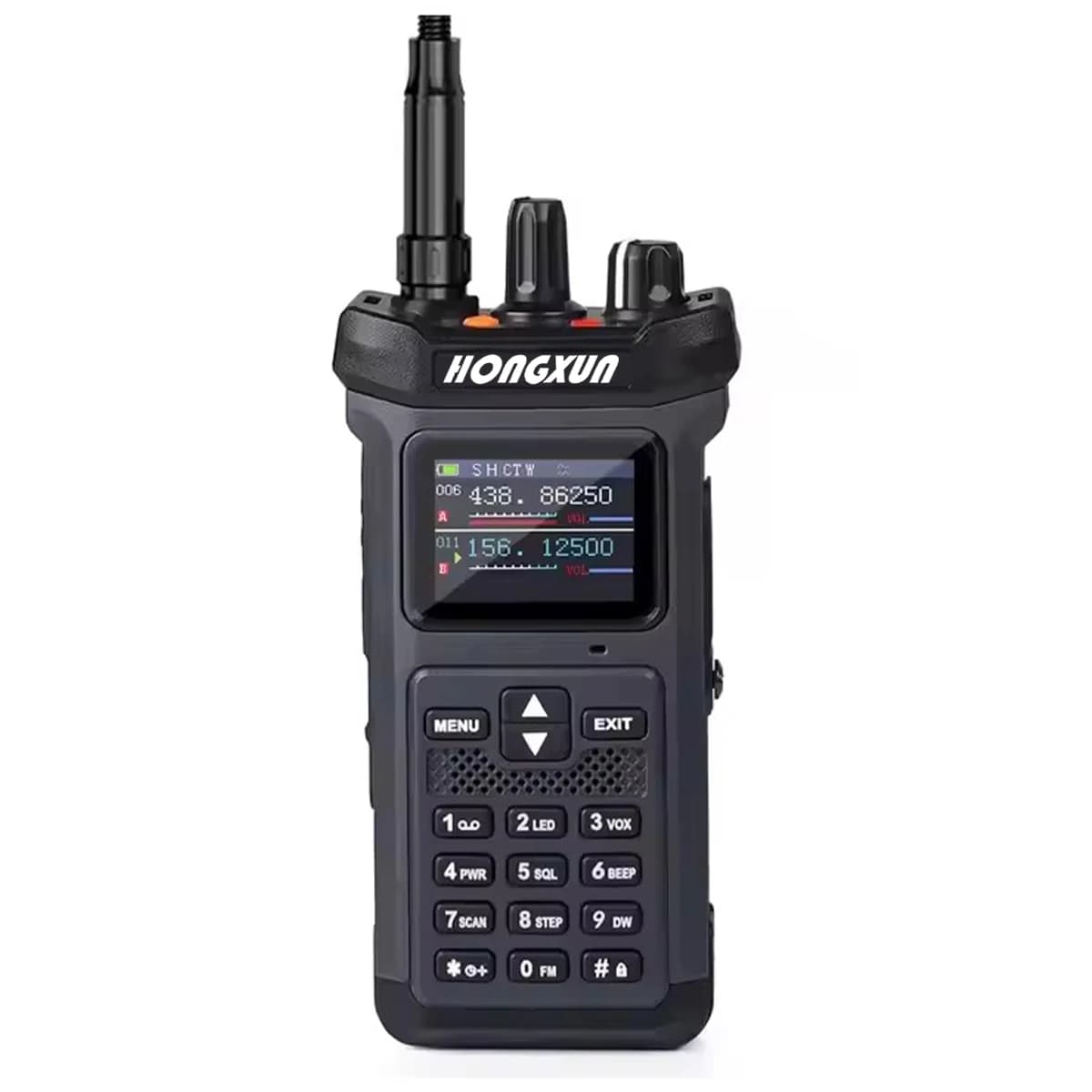 Ricetrasmettitore Industriale HX-8500 VHF UHF Dual Frequenza 20W per Esterni ad Alta Potenza con Torcia, Ricarica Inversa e FM IP