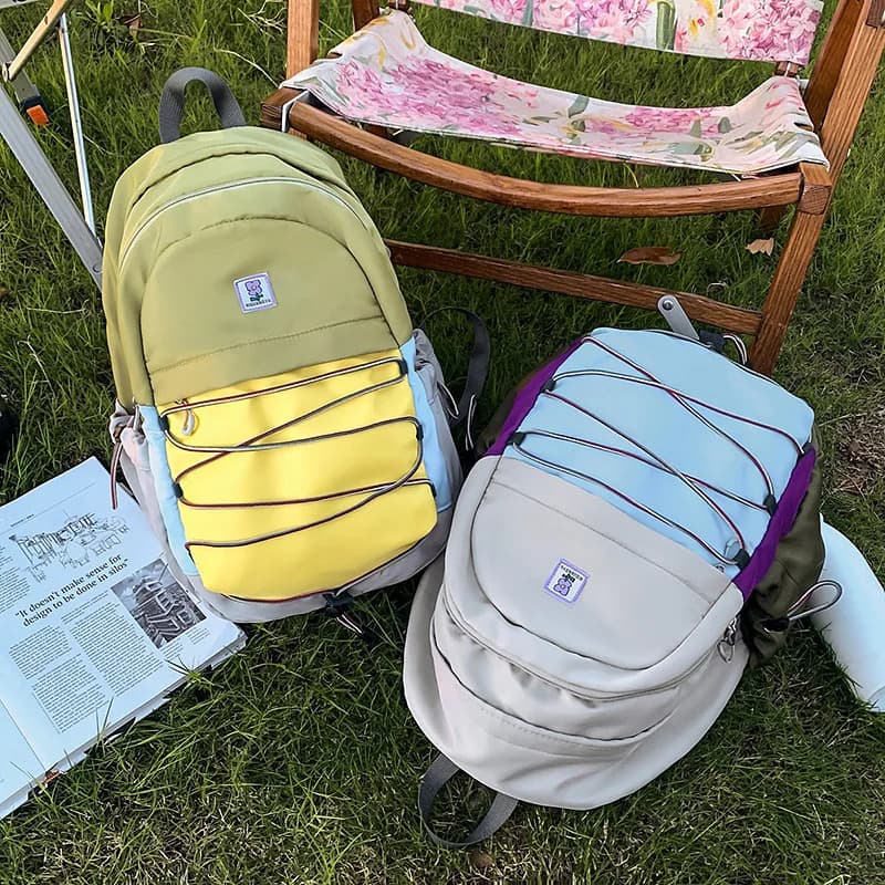 Zaino da viaggio Zaini per bambini per ragazzo Zaino carino alla moda Borse da scuola versatili Borsa di classe per ragazza Mochilas De Hombre Sac