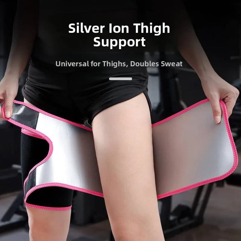 Fasce Tonificanti per Gambe Anti-Sudore, Supporto Caviglia, Fascia Dimagrante per Cosce, Ideali per Corsa e Fitness