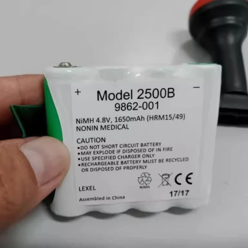 Rechargeable battery for portable 4.8 V 1650 mAh 2500B