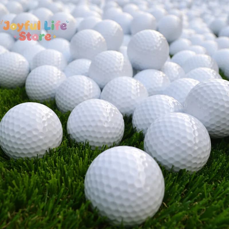 Hot 10pcs of white golf sponge ball indoor and outdoor practice training device