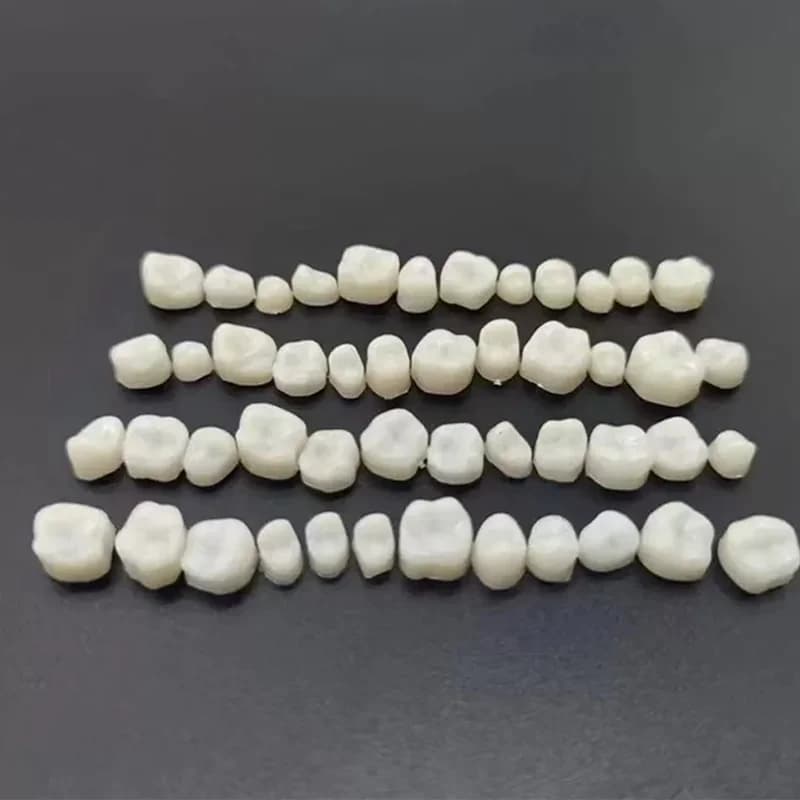 10x50/70pcs Dentale Temporane Crown Front Kit Front Molare Posterior Denti Veneer Hygiene Oral Teeth Whitening Material