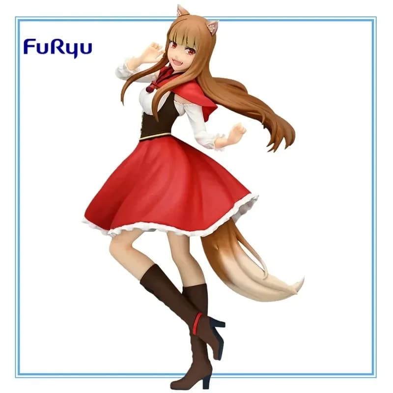 In Stock Original Genuine FuRyu Spice and Wolf Series 21cm Holo Anime Action Figurine Model Doll PVC Statue Toys Gifts