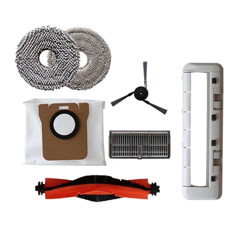 Kit completo di ricambi per aspirapolvere robot Xiaomi X20 Plus e C101, spazzola principale, spazzola laterale, filtro HEPA, panno.