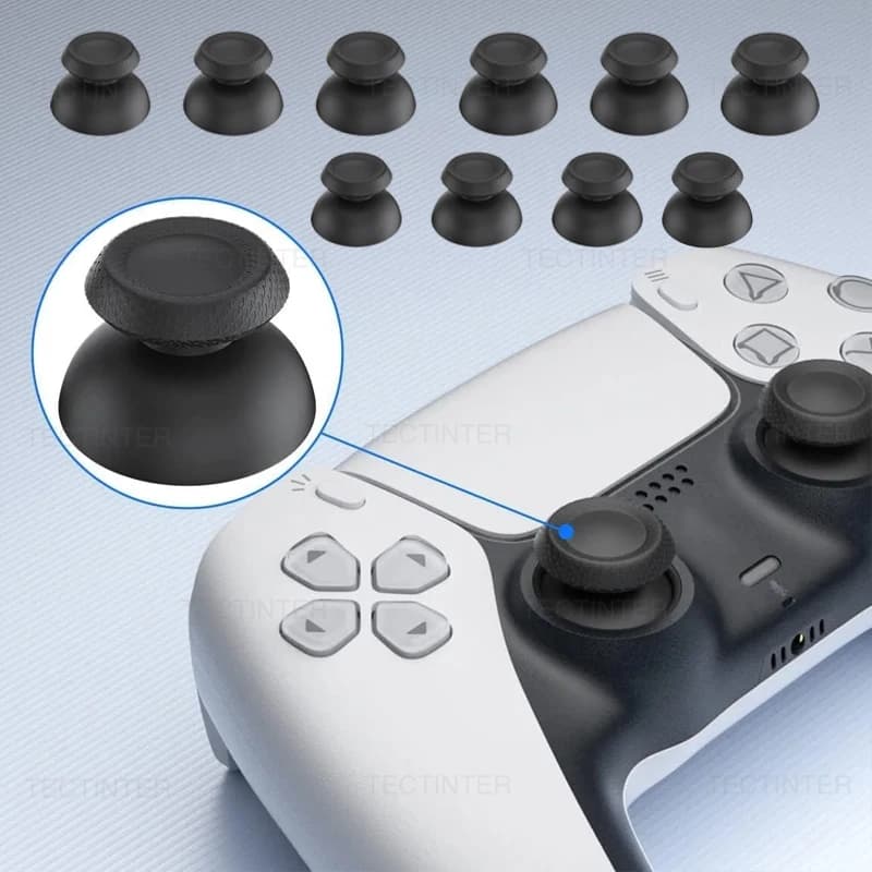 Sostituzione joystick da 10 pezzi per controller PS5 Thumbsticks analogici Grip Parti di riparazione per PlayStation 5 Dualsense Accessori