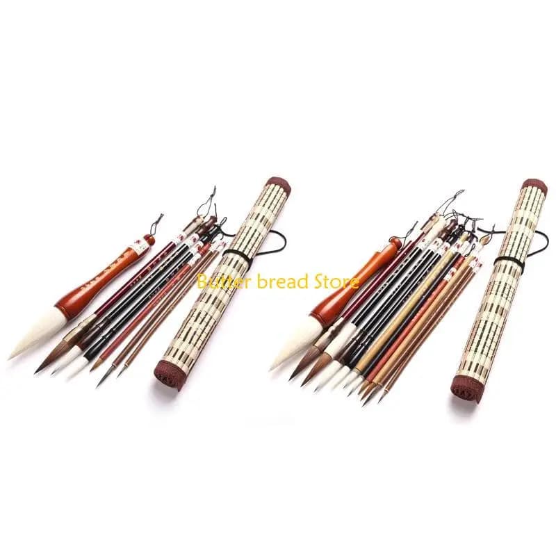 W89C All-purpose Brush Pen Set Couplet Writing Drawing for Calligraphy Beginner 7/11X