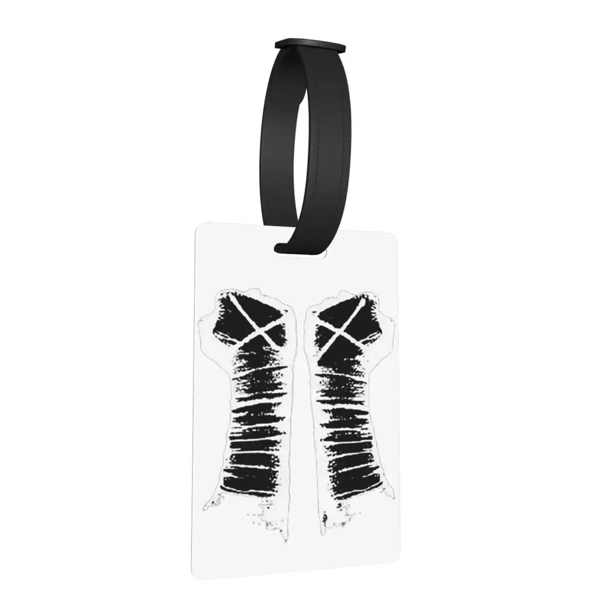 Cm Punk Logo Etichette per bagagli Accessori per valigie Moda da viaggio Etichetta per imbarco per bagagli Porta etichette ID Nome Indirizzo