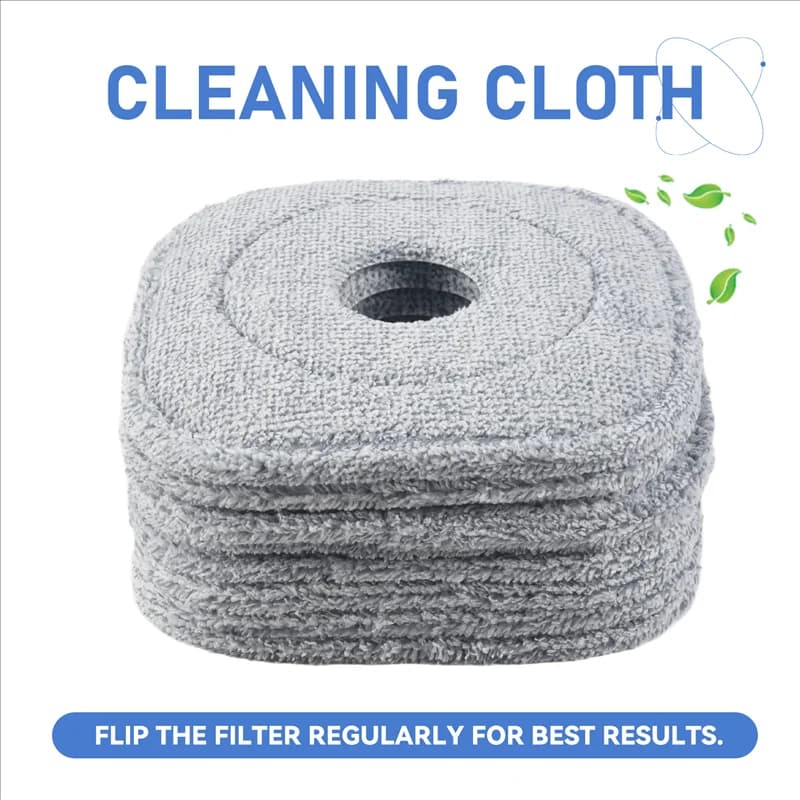 AA81-8 Pz Mop Cloth For Joybos Mop Spremere Mop Separation Automatic Rotating Cleaning Floors Mop Pad Cloth