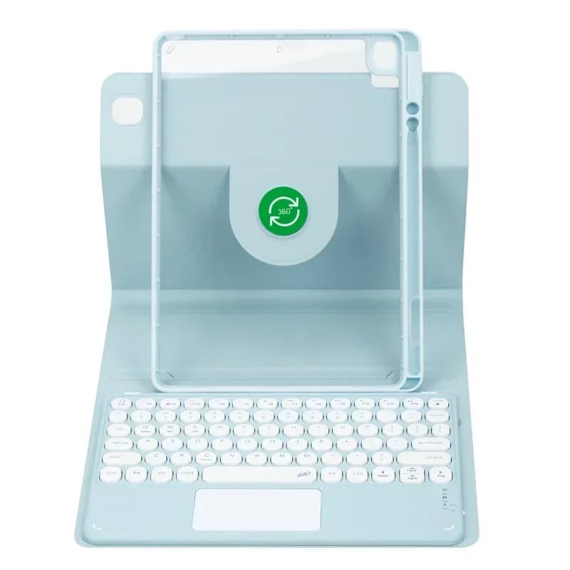 Custodia con Tastiera Girevole a 360° per iPad 11 2025 A16, Cover per Tablet da 11 Pollici per iPad 11a Generazione A16, Custodia A3355 A3356 A3354 Funda