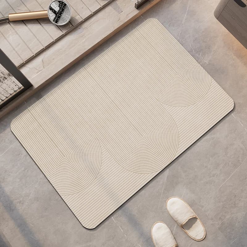 Tappetini per piedi in Diatomite tappetino da bagno assorbente per bagno ad asciugatura rapida Diatomite fango tappetino per wc tappetino per doccia per soggiorno lavabile
