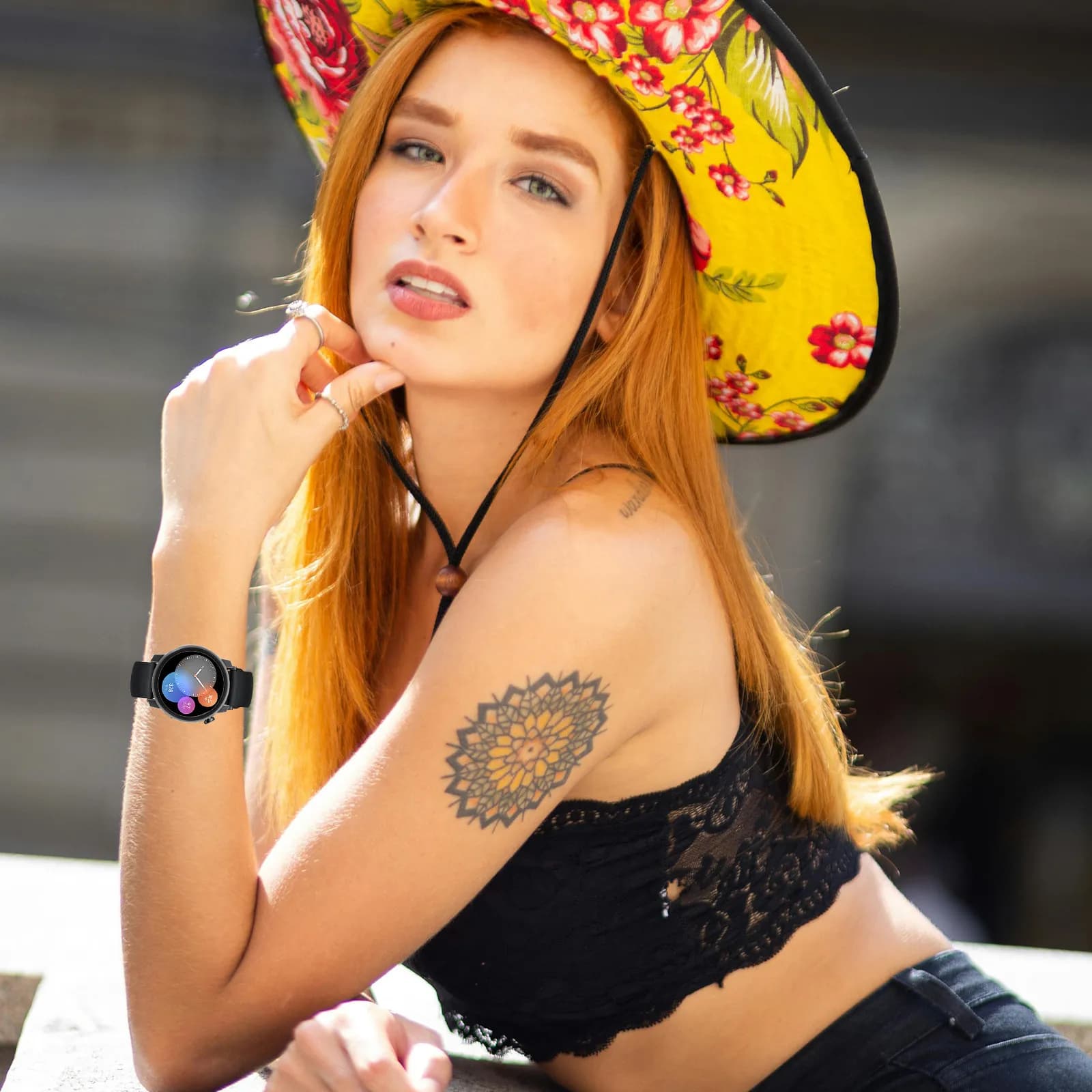 Custodia Protettiva per Smartwatch con Protezione Schermo Impermeabile e Sensibile al Tocco per 3 Modelli - Guscio Protettivo per Orologio
