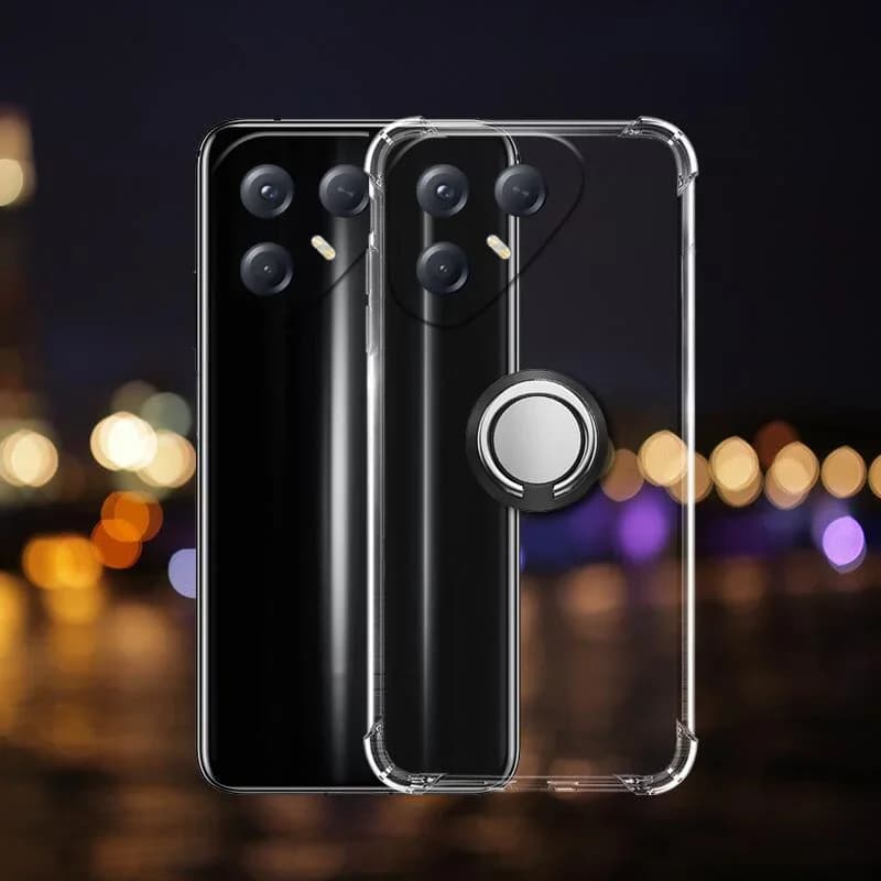 Per Tecno Pova 7 Pro Neo Ultra Custodia Anello Supporto Airbag Trasparente Antiurto Copertura Morbida Per Tecno Pova 7 Neo Ultra Involucro Posteriore