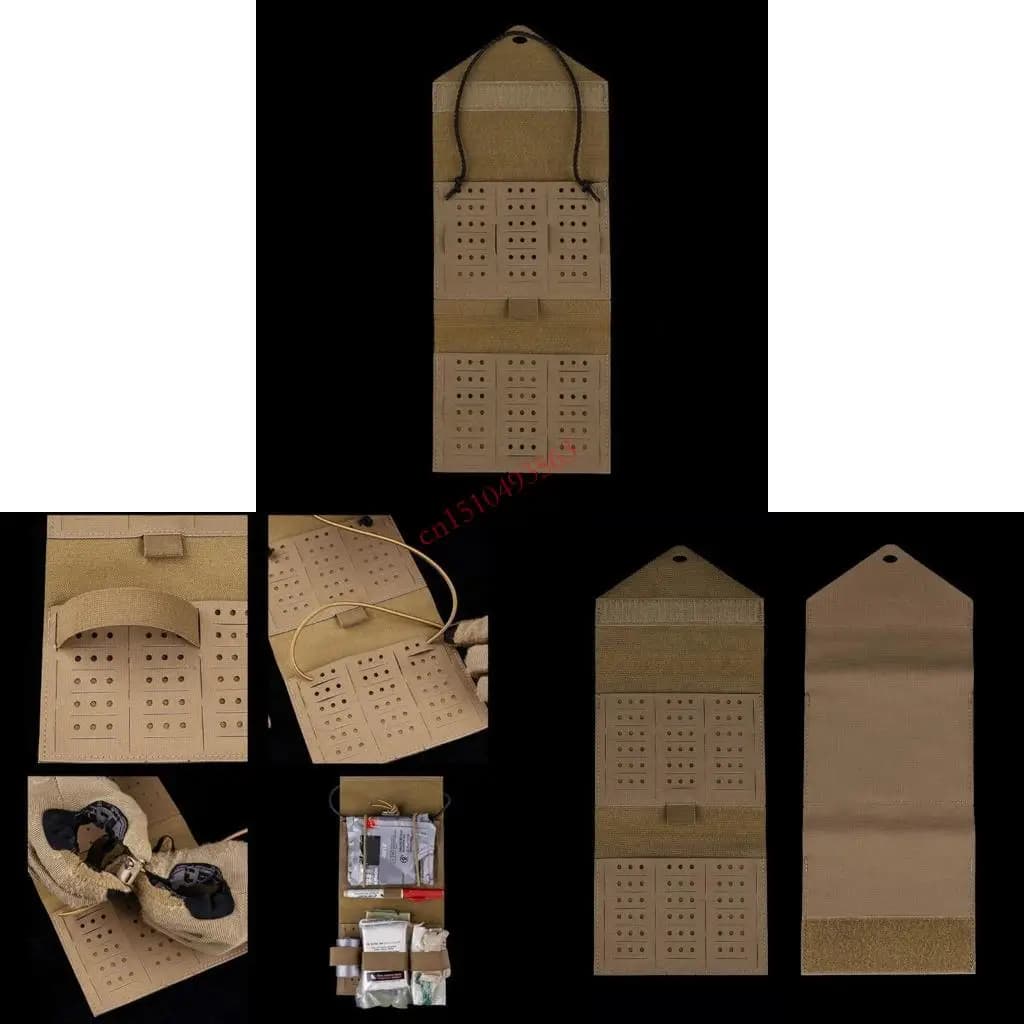 Custodia per inserti con corde elastiche soccorso tattico per esterni 448C