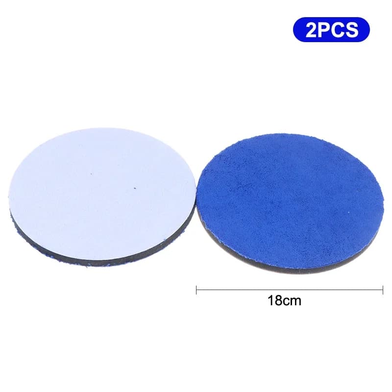 【YY】2 pezzi 2026 tampone per lucidatura in microfibra 2/3/4/5/6/7 pollici per auto corpo lucidatura tampone per cera lavaggio pulizia lucidatura in micro fibra