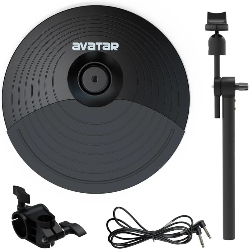 Piatto di espansione universale Avatar dual zone da 10 pollici con starter per set di batteria elettronica Avatar e pad di precisione PD705 PD708