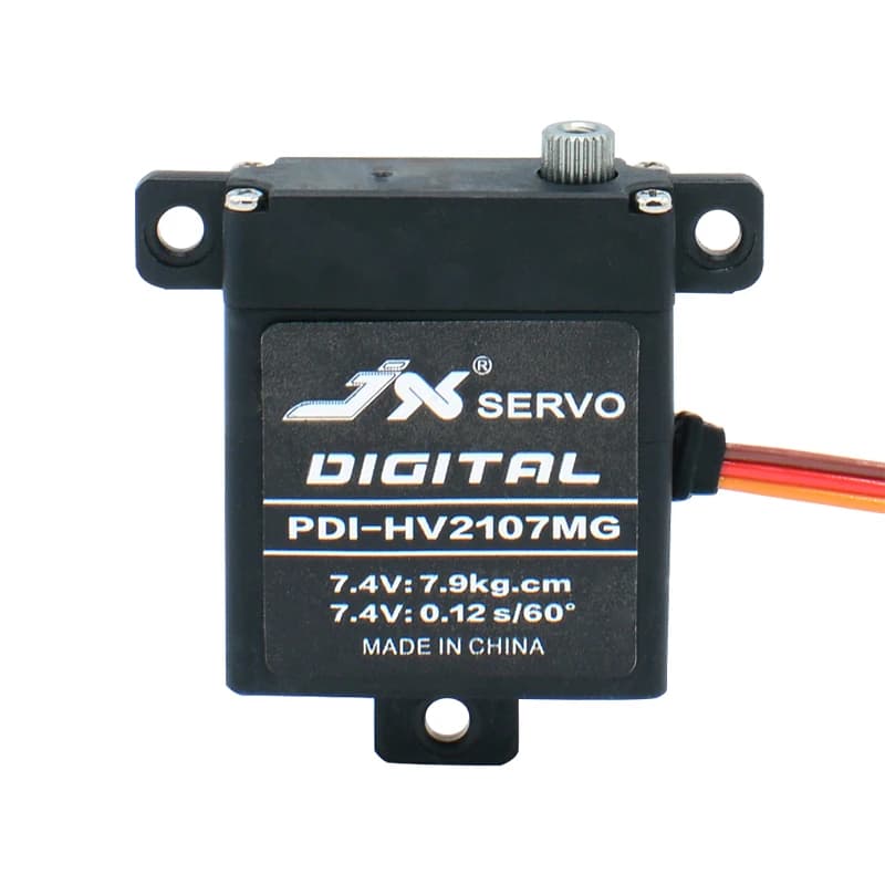 Servo Digitale PDI-HV2107MG da 8kg di Coppia con Ingranaggi Metallici per CNC, Componente Standard per Elicotteri RC ad Ala Fissa
