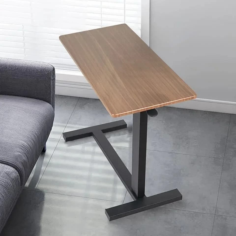 L L # Carrello con rotelle per carichi pesanti Comodino sopra il letto Scrivania per laptop ad altezza regolabile Vassoio per letto medico per la casa Tavolino per letto ospedaliero